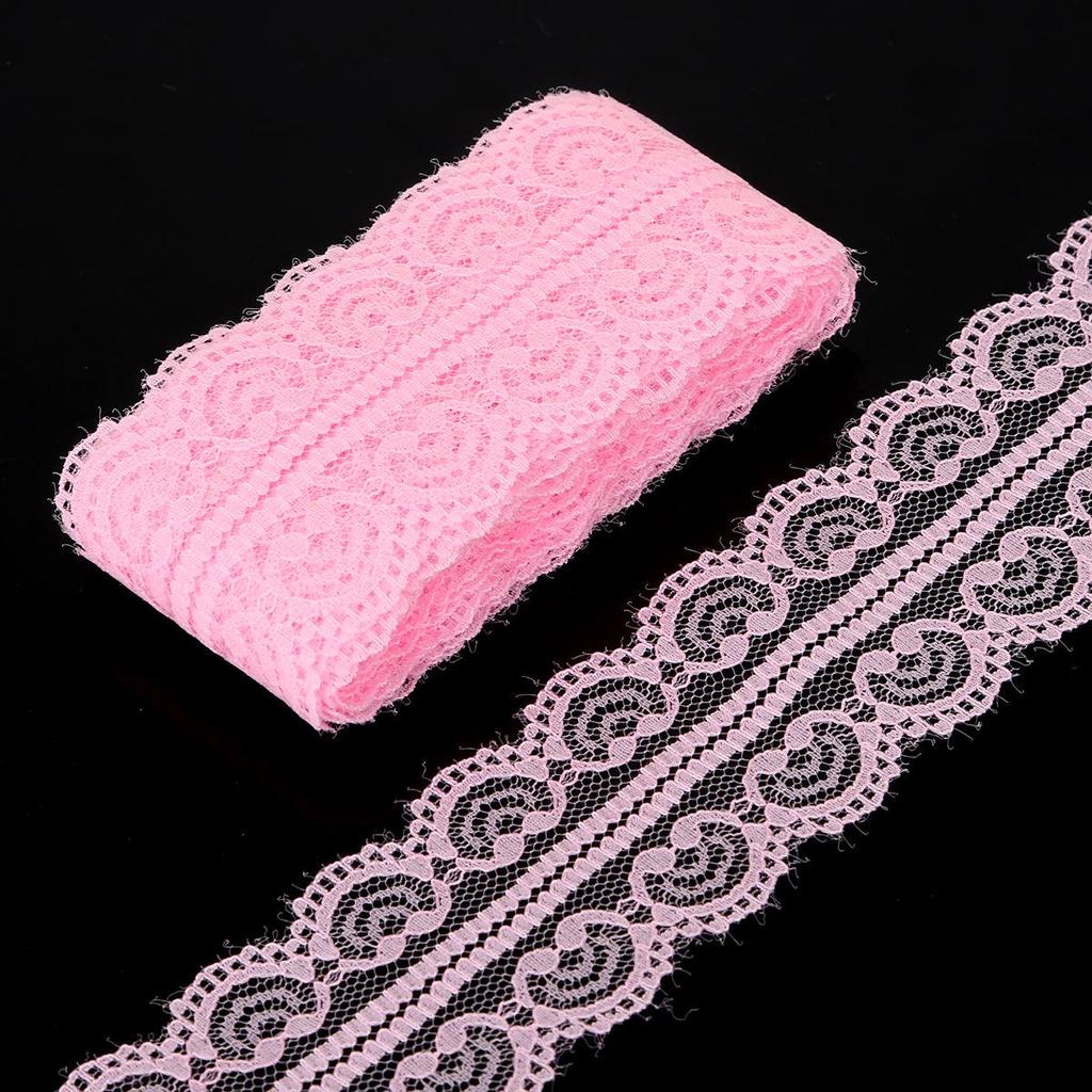 Koronka bez rozciągliwości - 5 jardów Dekoracyjny dodatek do odzieży DIY