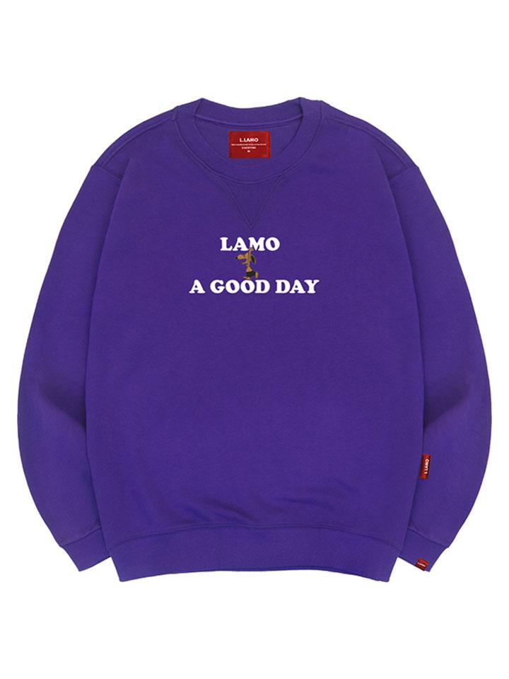 Ellamo Good Day Sweatshirt Unisex Big Size S~4Xl (A Type)