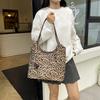 PU Leopard Fashi Shoulder Bags Versatile Retro Women's Bags  Sale 2026 Brand Large Capacity Commuting Women's Handbags