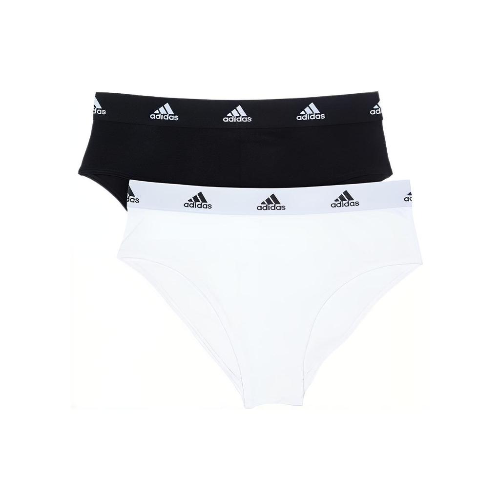 Adidas Solid Color Spliced Brand Letter Logo Antibacterial Underwear Women Underwear 4A1P92-958
