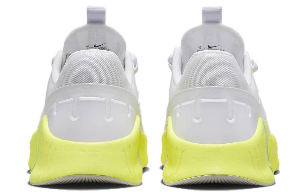 Nike Kostenlos Metcon 5 Weiß Limettengrün Damen DV3950-106
