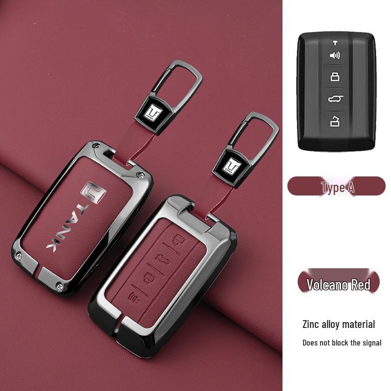 Tank 300/500 City Key Cover 2.0: High-End Car Pendant & Buckle Collection