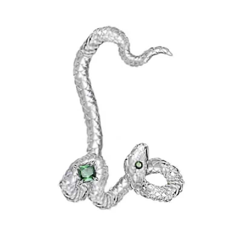 Snake-Shaped Ear Cuff: High-End, No Piercing, Japanese & Korean Style Ear Clip Jewelry for Women