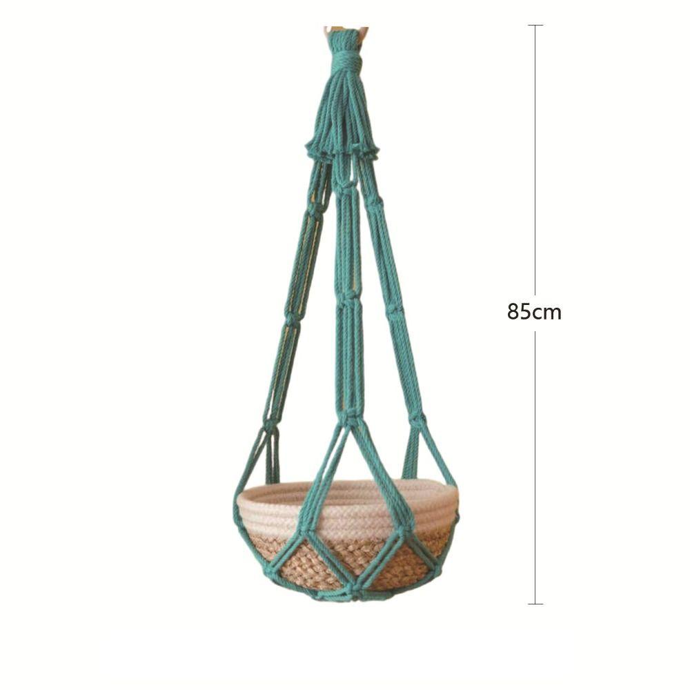 Handmade Macrame Plant Hangers Garden Plant Pot Holder Decor Hanging Basket