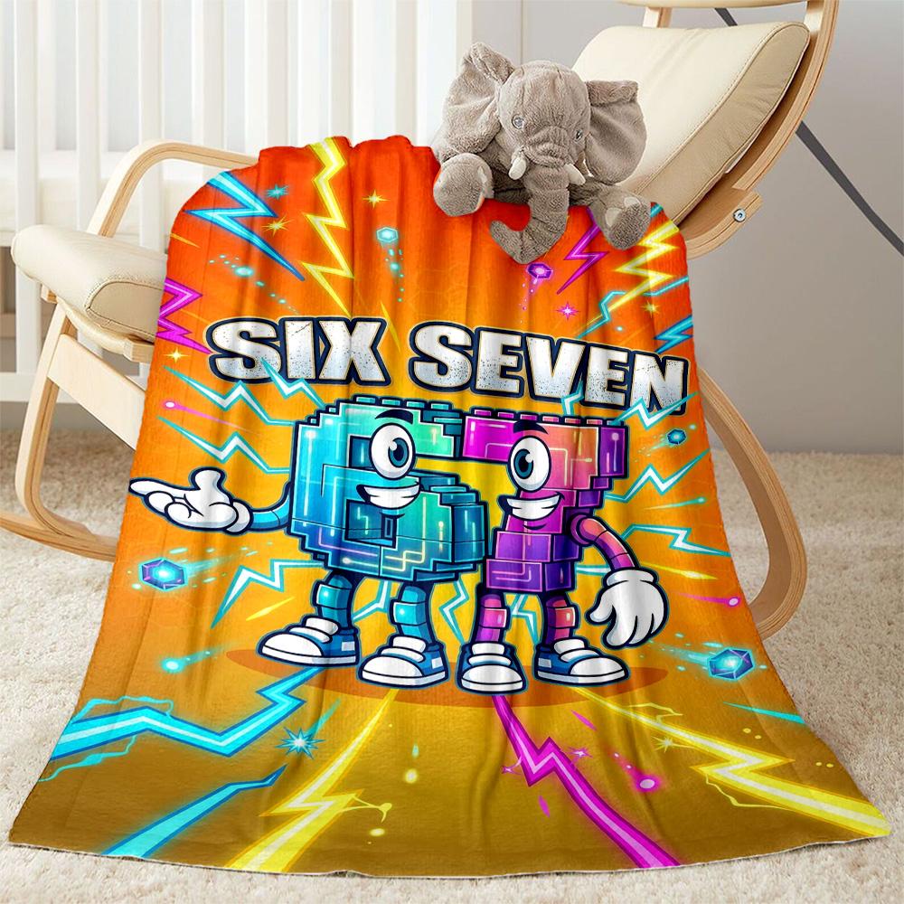 Sixty-seven Blanket,Suitable for sofas, offices, travel, living rooms, Gifts to relatives and friends, Blanket,Suitable for all seasons.