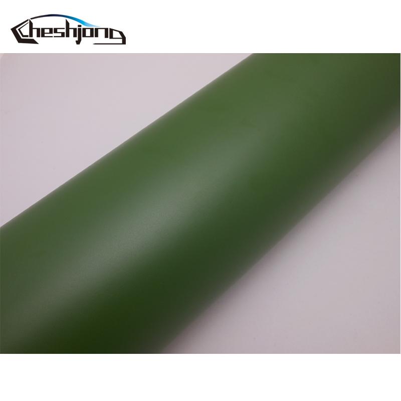 Car Matte Army Green Film Waterproof PVC Universal Decoration Stickers for Auto Motorcycle Body Styling Wrap Films DIY Decor