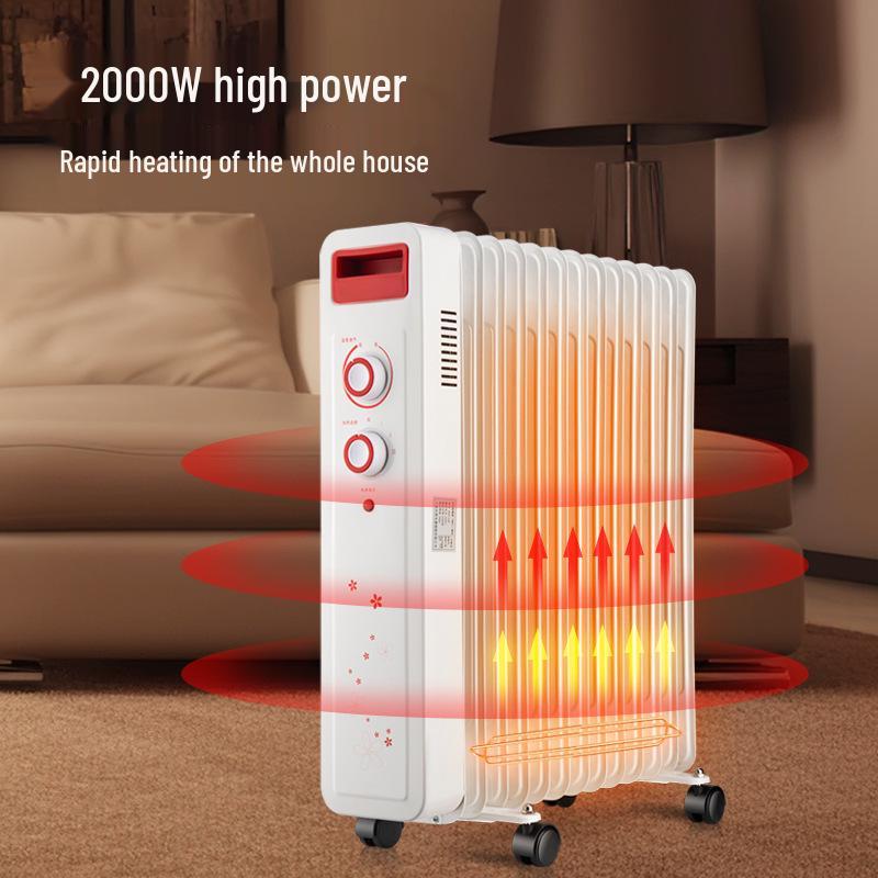 Energy-Saving Silent Electric Oil Heater with Constant Temperature and Drying Feature