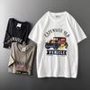 Export Original Tail Single Cut Label Amekaji American T-Shirt Men's Short Sleeve Fashion Brand All-Matching Export Men's Clothing Men Tops