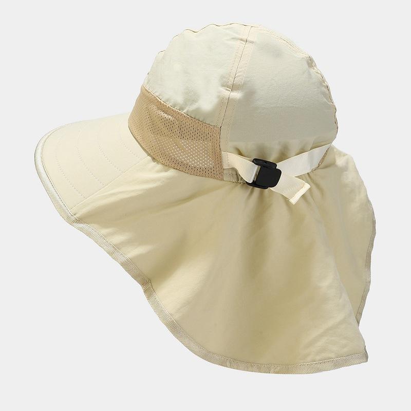 Sun Hat Children Spring and Summer Quick Drying Sun Protection Face UV Protection Bucket Hat Men's and Women's Hats Outdoor Ventilation