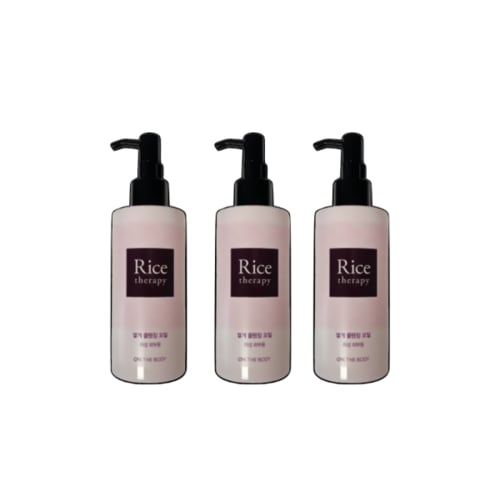 

ON THE BODY Rice Therapy Rice Bran Cleansing Oil 200ml 3pcs