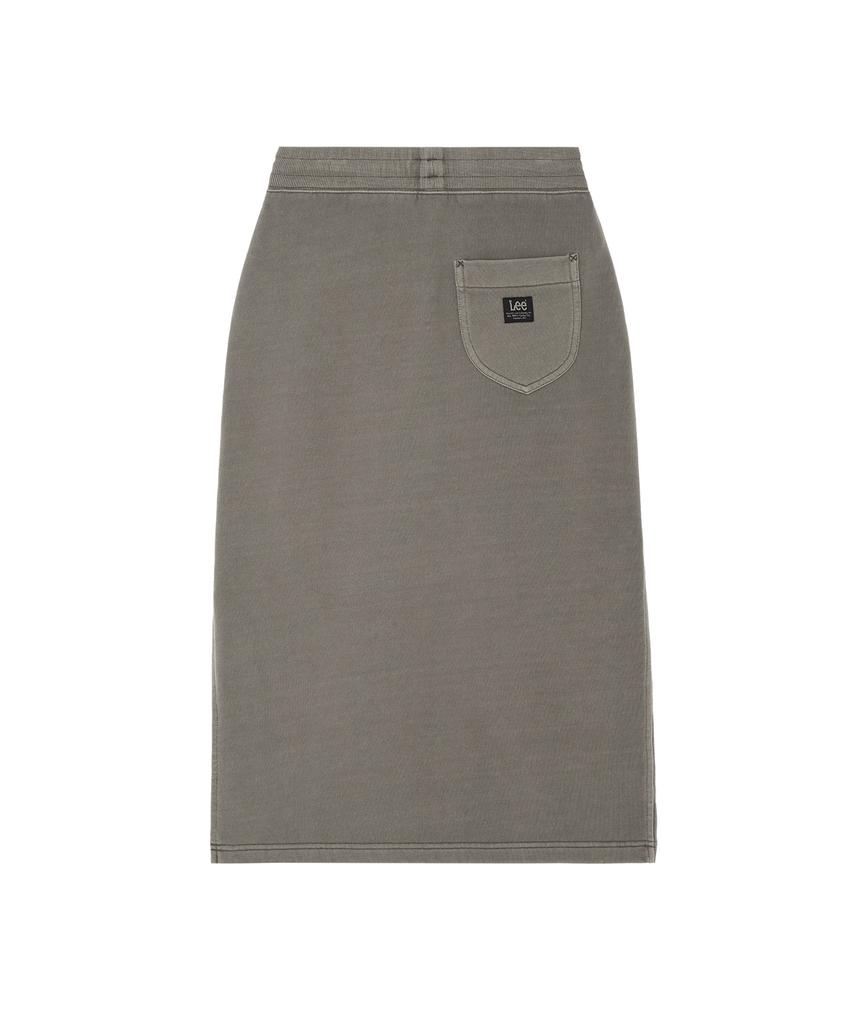LEE Women'S Sweat Long Skirt Pigment Brown