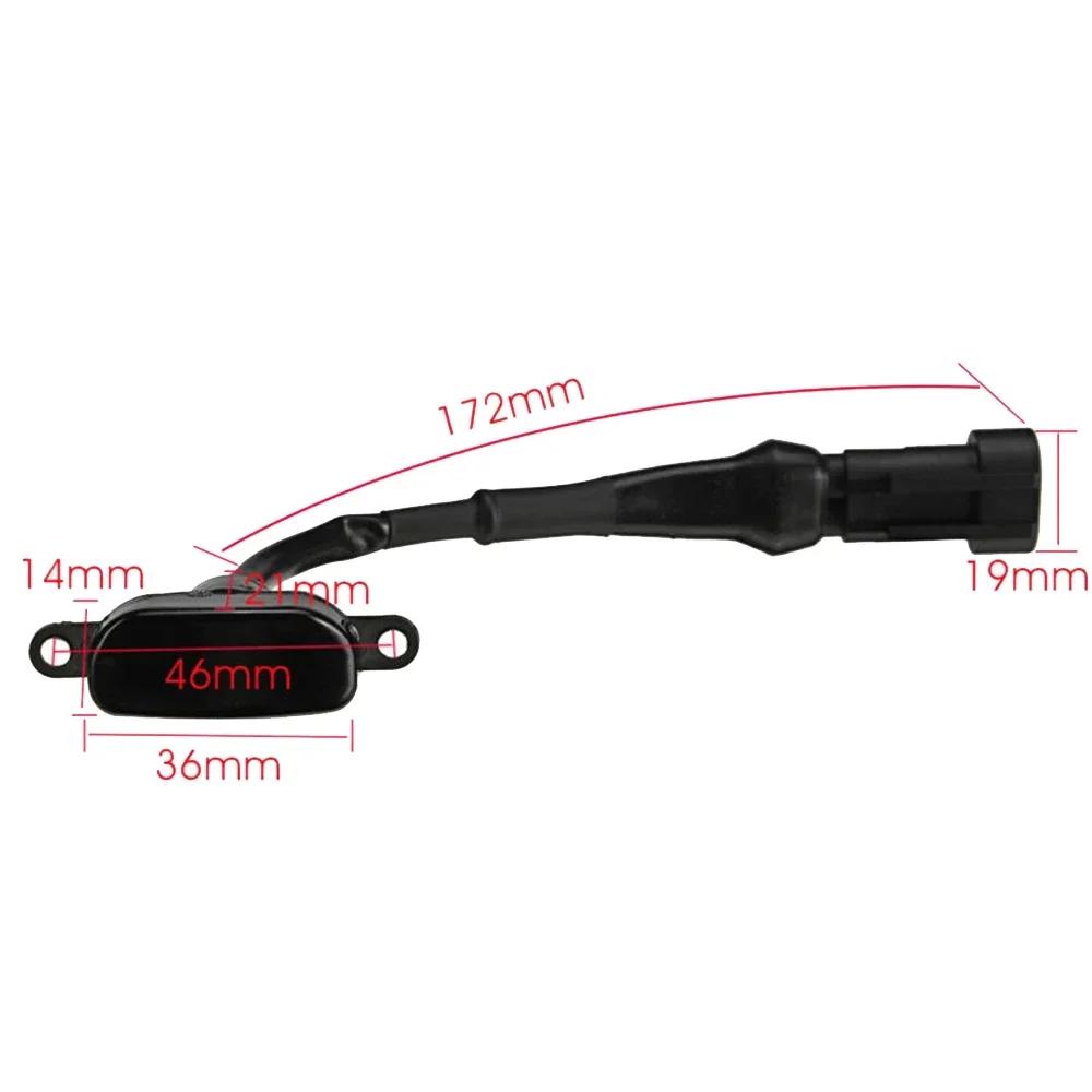 1x Auto-LED-Grilllicht, universelle vordere bernsteinfarbene Grillbeleuchtung für Ford F-150 F150 2010-2018, Offroad-Warnnebelscheinwerfer, getönte Linse