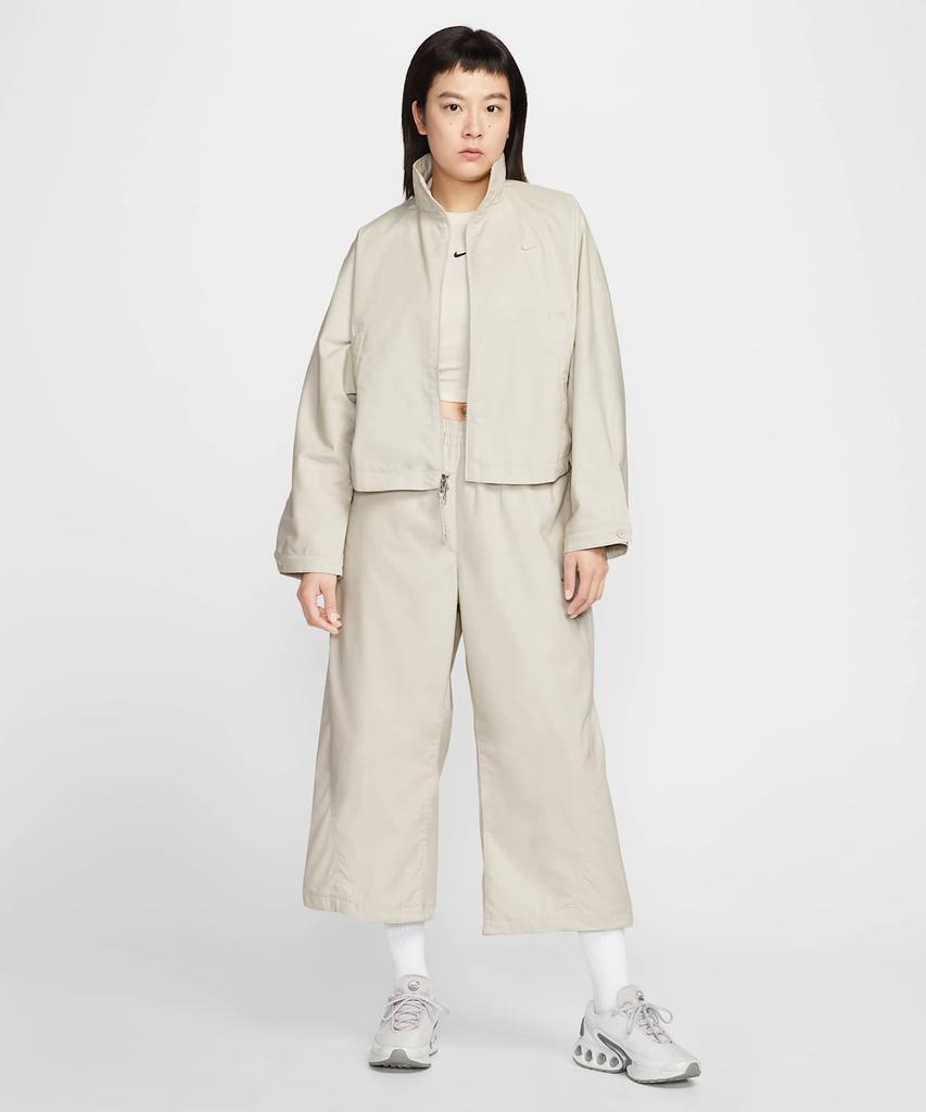 Nike Sportswear Oversized Woven Jacket W - Light Bone:Heather:Light Bone / If5452-072
