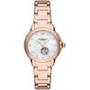 Mia Mother of Pearl Rose Gold Metal Ladies Mechanical Automatic Watch AR60072