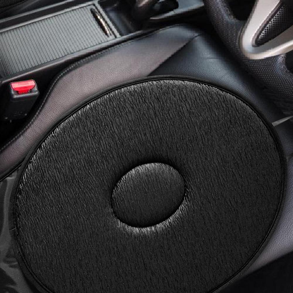 360 Degree Rotating Car Seat Cushion for Elderly Portable Auto Swivel Seat Pad Comfort Car Seat Mat Universal for Car Interior