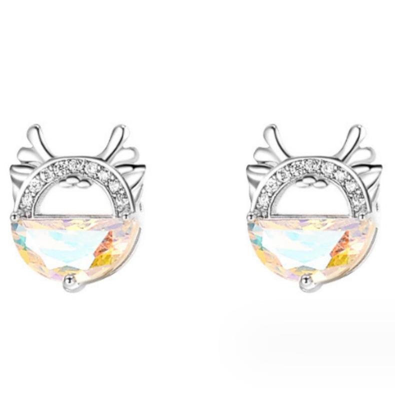 Original Cute Dragon with Stud Earrings In Chinese Style Cute Earrings