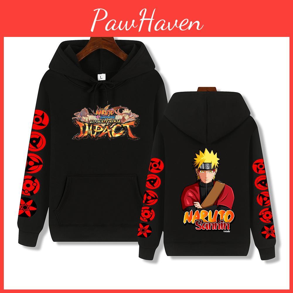 Handsome Super Print Autumnwinter Naruto Comfortable Soft Thickening Mens High Quality Casual Fashion Warm Street Hoodie