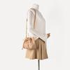 Drawstring Bucket Bag Leather Crossbody Handbags Ladies Evening Bag Fashion Shoulder Bag Purse Gifts for Women Girls