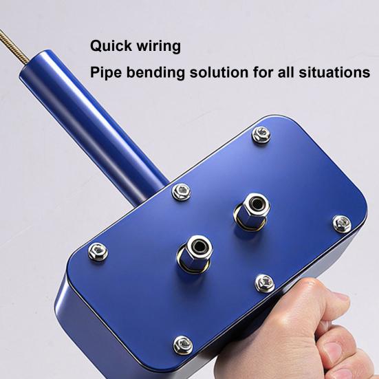 Stringing Machine with Universal Drill Bit Adaptation Navigation Rapid Drill Driven Pulling Pipe Wire Guide Cable Pulling Tool