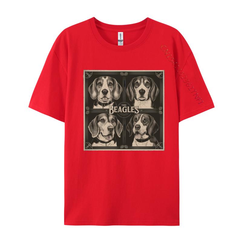The Beagles Tshirt Comfortable TShirt 100 Cotton Tees Harajuku TShirt Oversized Tops Male T Shirts