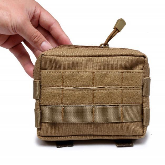 600D Tactical Waist Bag: Multi-Function Molle Camouflage EDC Tool and Phone Bag