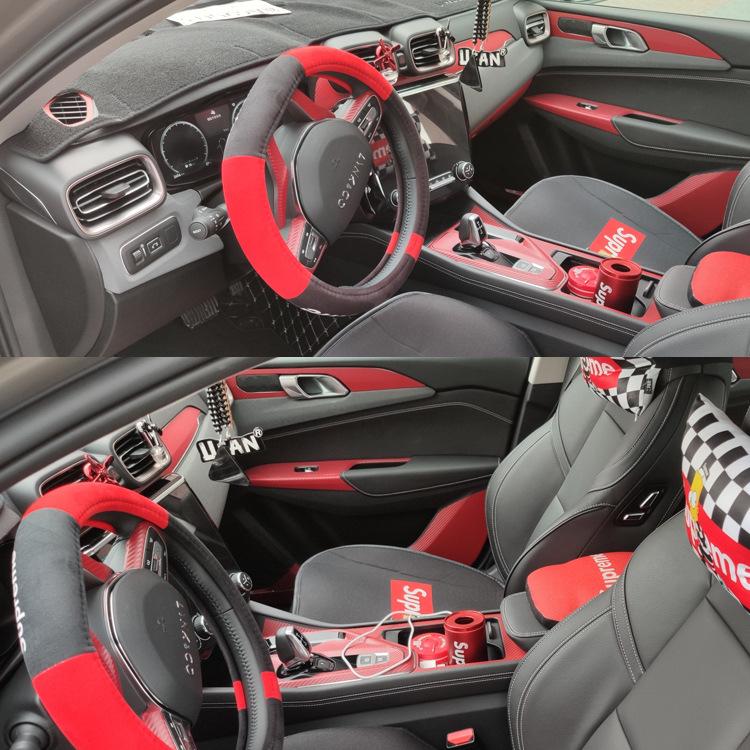 Lynk & Co 02/03 Center Console Carbon Fiber Trim & Gear Shift Sticker