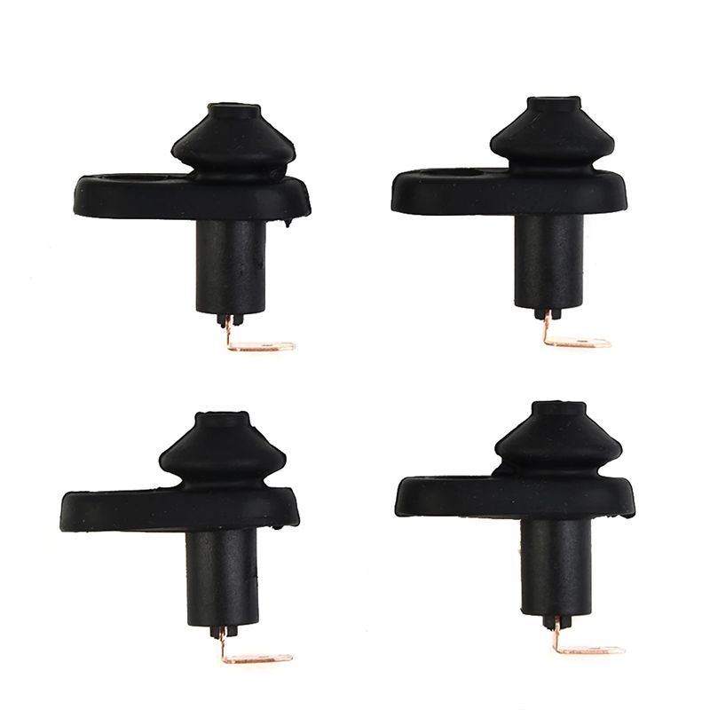 

Durable-4Pcs Universal Car Vehicle Interior Door Courtesy Light Lamp Switch Button Part 700836705970 For Car Door Courtesy Light чорний