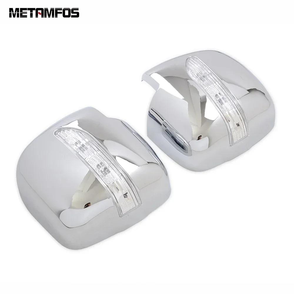 For Toyota Hiace Commuter 2005-2014 2015 2016 2017 Chrome Rearview Side Door Mirror Cover Trim Protection Cap Car Accessories