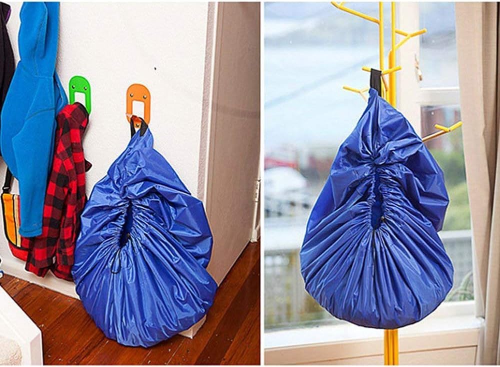 siawadeky Toy Storage Bag for Kids, Play Mats, and Building Blocks, Easy Tidying, Extra Large Mat, 150cm Diameter, Foldable for Convenient Storage,