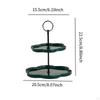 2 Tier Cupcake Stand Cake Plate Serving Platter Dessert Holder for Candy Donuts
