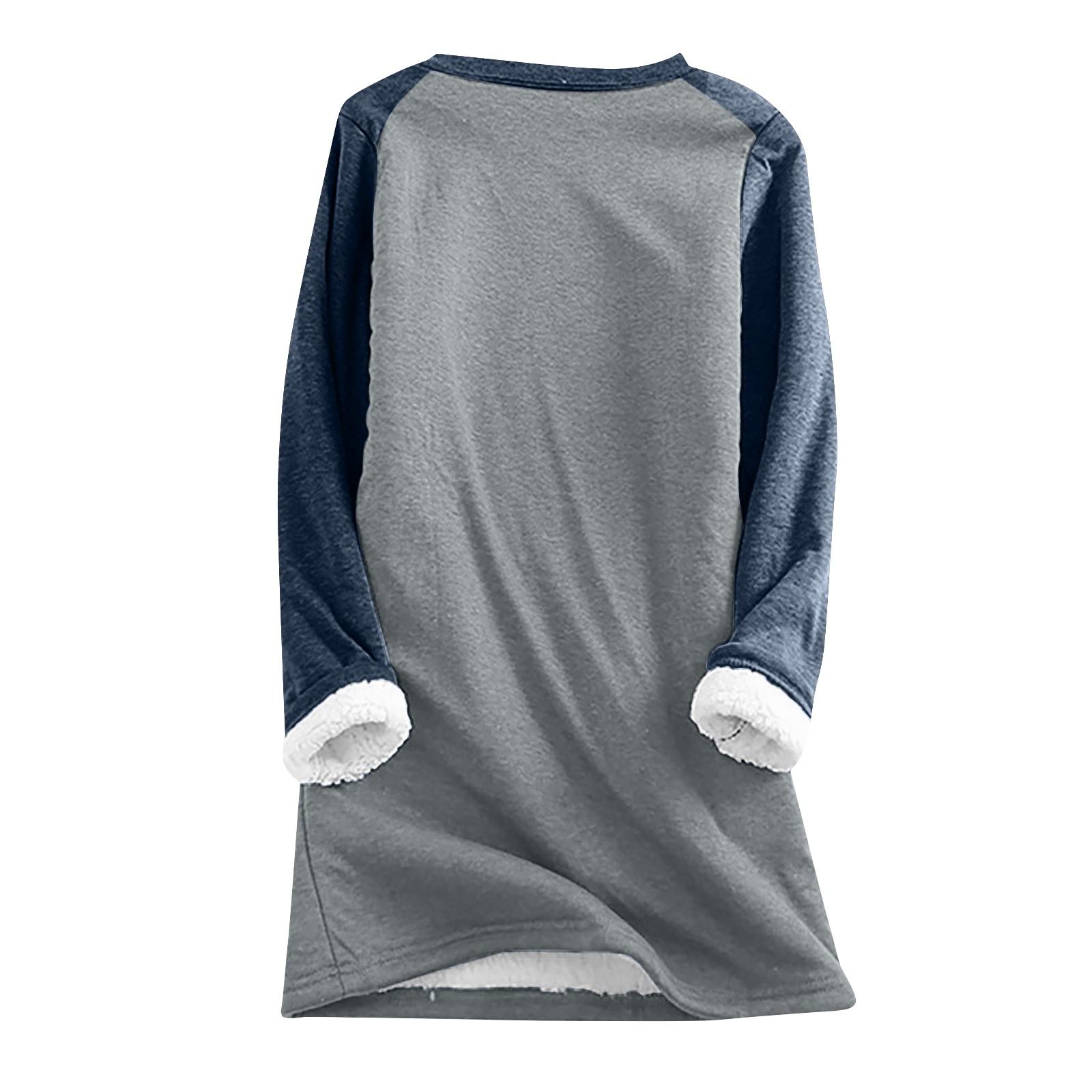 Женская Толстовка из толстого флиса с принтом — фото 3