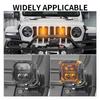 3 inch Car LED Work Light+Wire Harness White Amber DRL Spotlight Bumper Fog Light Pods For Toyota Tacoma Tundra 4Runner 4WD SUV Neon Lights 4