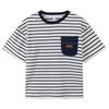Boys' Striped Cloud Cotton Short Sleeve T-Shirt