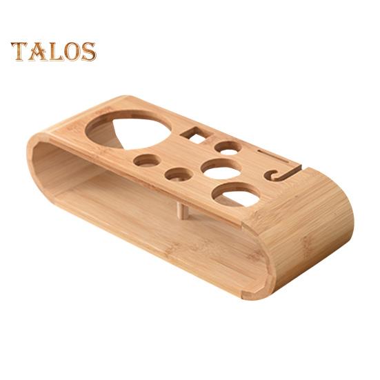 

Деревянная подставка для барменских инструментов из 9 предметов, бамбуковый набор для шейкеров, органайзер для хранения, стойка для хранения, отдельно стоящий держатель для барменских инструментов