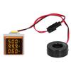 Digital Led Indicator Lamp Square 3‑Display Signal LED Light 60‑500V AC0‑100A ST17VAHYellow