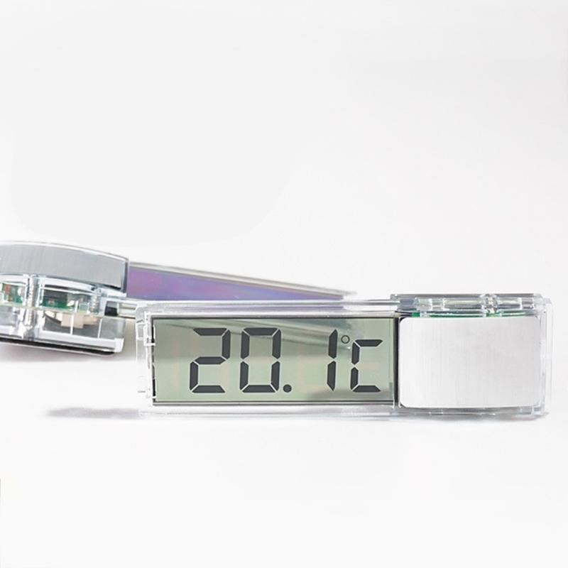 LED Digital Aquarium Thermometers Measure Temperature Meter Tool Stick On Fishtank Water Temperature Meter