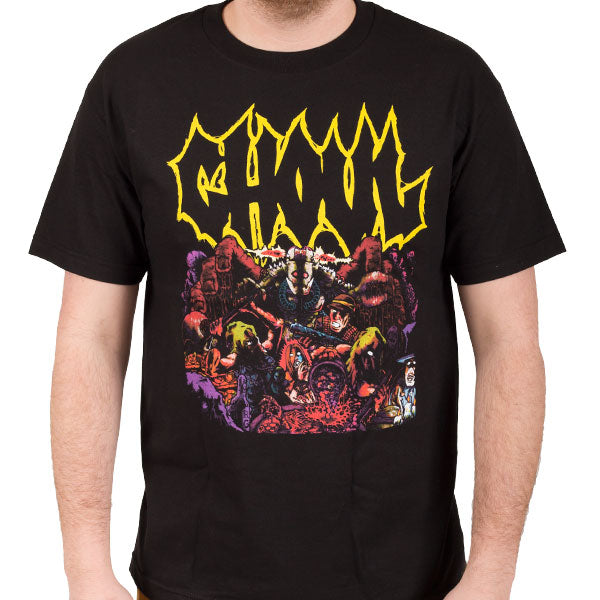

2026 Ghoul Band Graphic Cotton Tshirt Unisex Summer Short Sleeve Fashion Brand Tee Luxury Casual Vintage Retro Tops 2XL