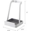 Yamazaki Ladle   Pot Lid Stand White Approx W10 D10 H15cm Tower Model 2248