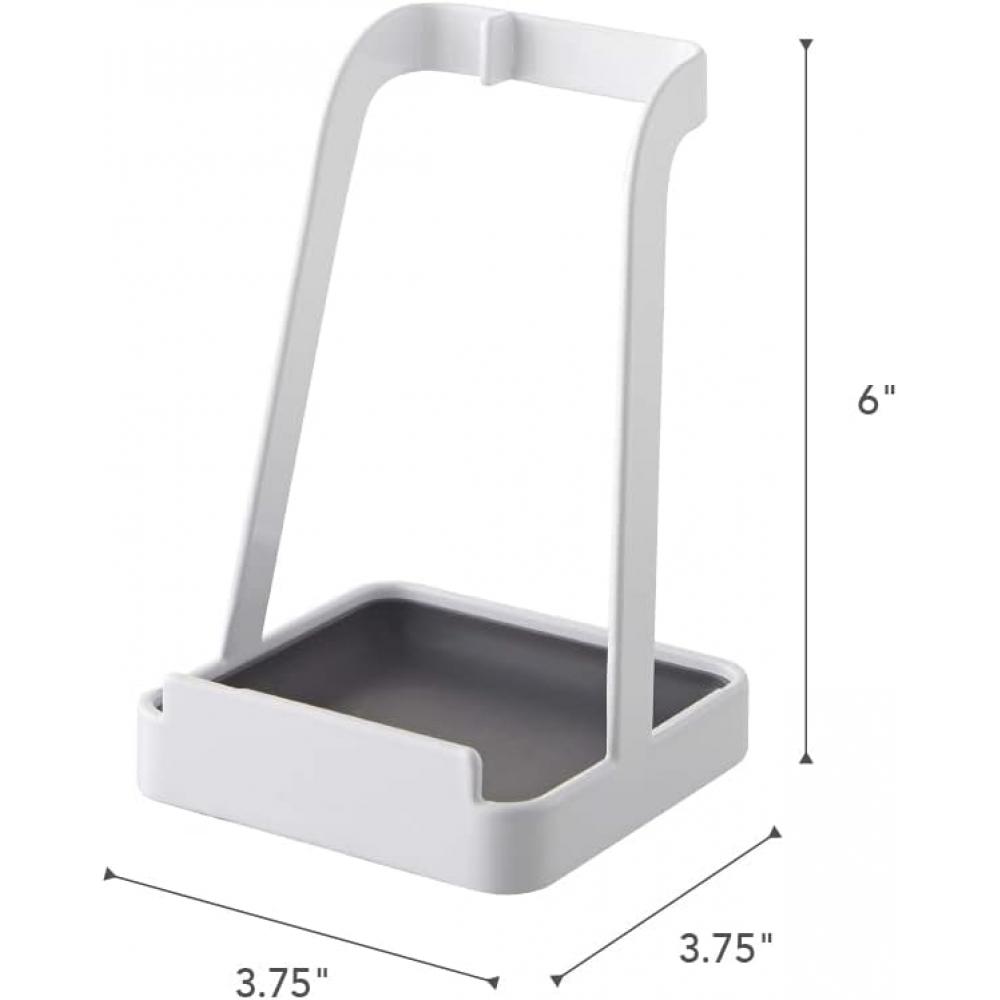 Yamazaki Ladle   Pot Lid Stand White Approx W10 D10 H15cm Tower Model 2248