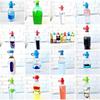 ABWR-10Pcs Portable No Spill Silicone Bottle Topper Spout Adapter With Water Leak Proof Bottle Bottle Topper Spout
