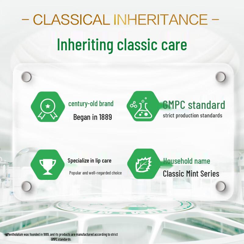 Mentholatum Mint Lippenpflege Duo