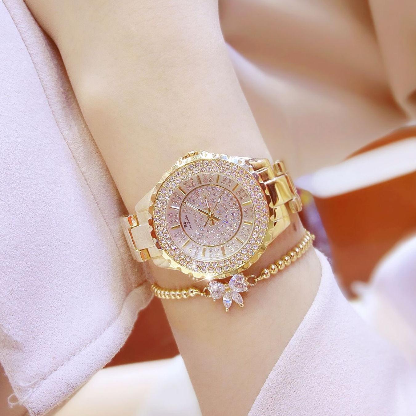 

BS Watch Light Роскошные женские часы популярного качества с бриллиантами FA0280L