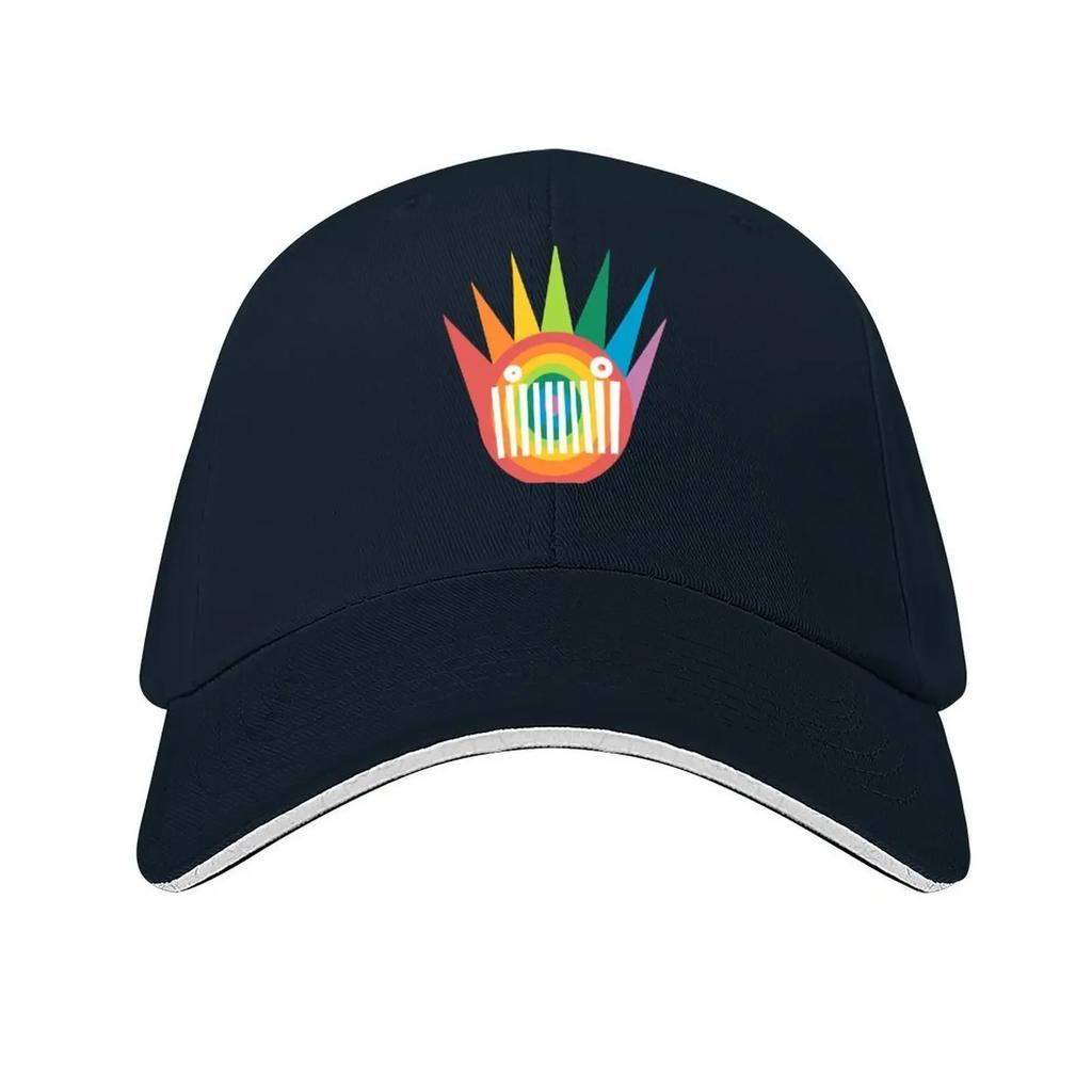 Rainbow Boognish Baseball Cap Rugby Beach Hiking Hat Hat Beach Unisexs Tennis Women's