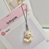 Fashion New Cartoon Small Cat Cute Keychain Phone Chain Resin Keyring Bag Pendant Couple Key Chains Gifts Women for Jewelry