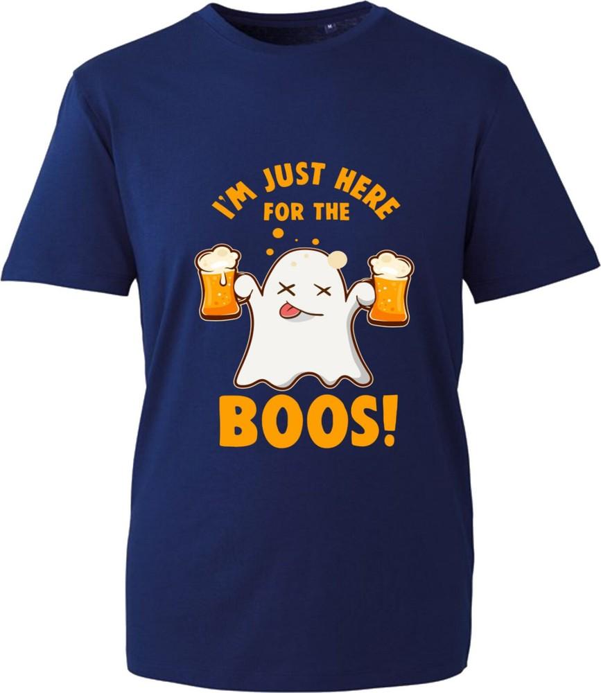 Im Here For The Boo Halloween Tshirt Boo T Shirt Funny Beer Tshirt Tee Top S