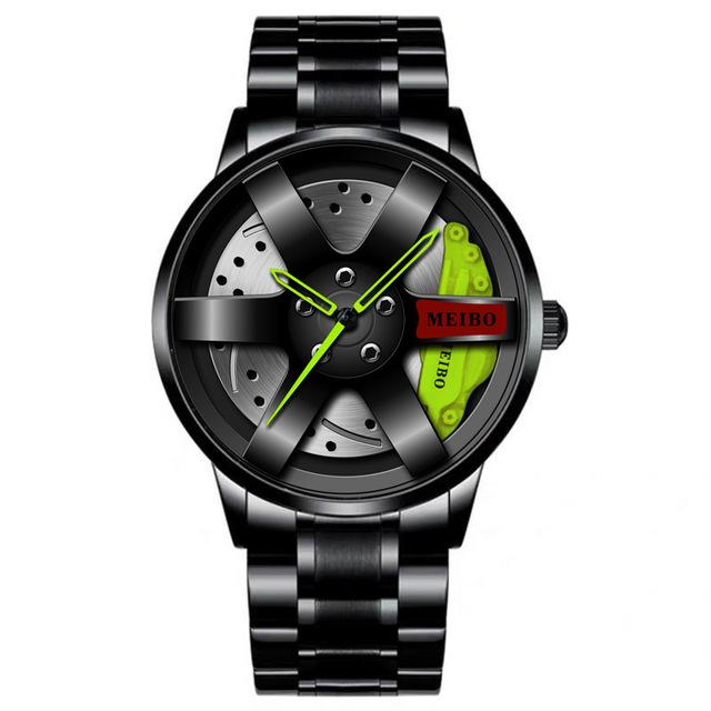 Fully Automatic Non-Mechanical Watch Men'S Car Wheel Hub Quartz Watch Trend Student Watch