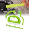 Sink Tile Bathtub Floor Crevice Brush Four Piece Set Plastic Tools Cleaning