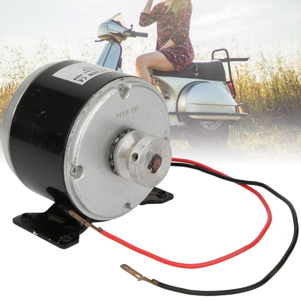 24V 300W High Speed Aluminum Wheel Motor Accessory for Electric Scooter