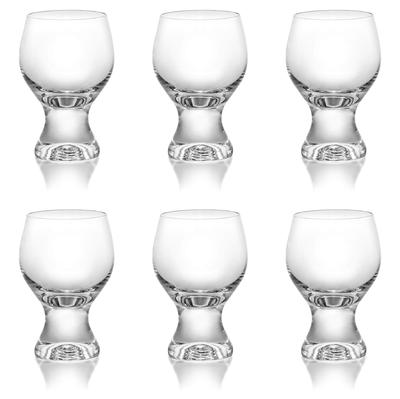 Bohemian Glass Gina Wine Glass (Large) (6) Dishwasher Safe Crystallex