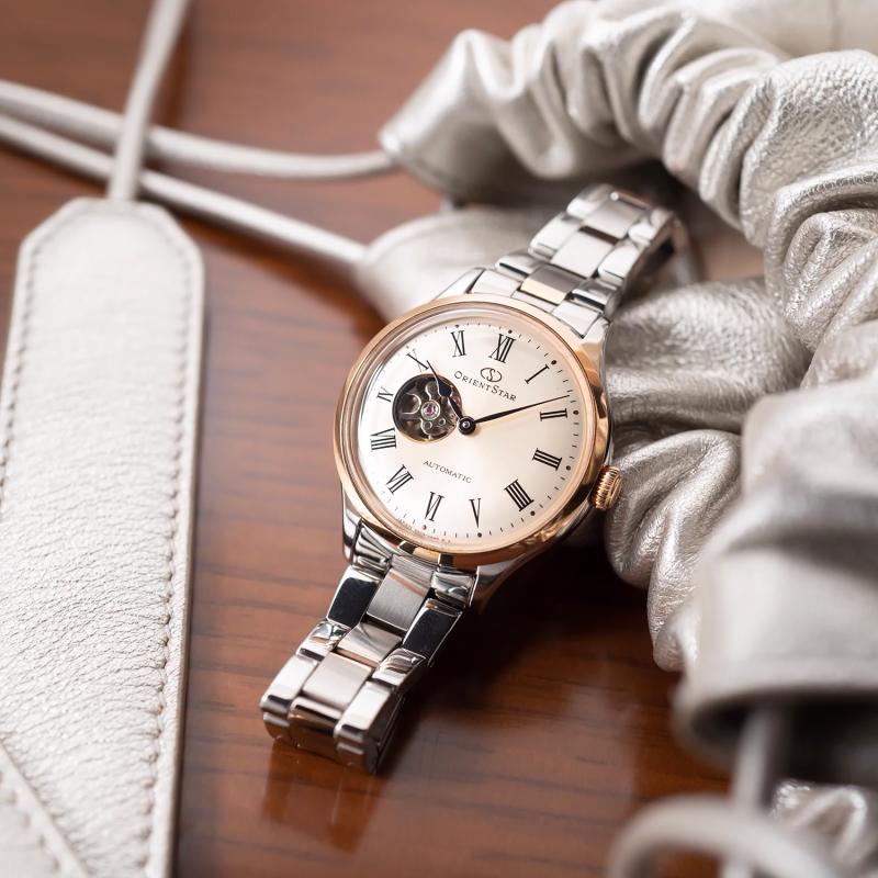 Orient Mechanische Weiße Damenuhr RE-ND0001S00B